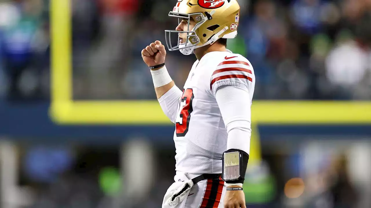 Brock Purdy easily leads 49ers past Seahawks to clinch NFC West in 7th straight win