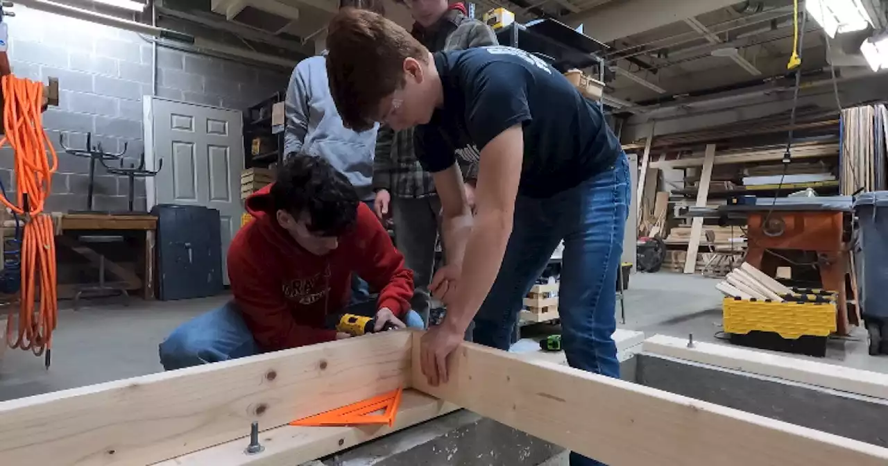 Classroom the Career: NPHS students learn construction trade and get certified