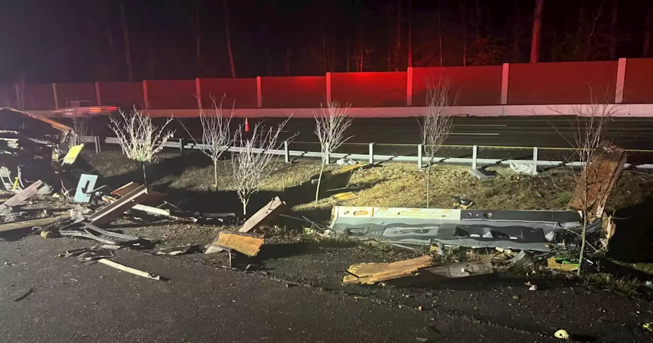 At least 3 people dead following crash between bus and tractor-trailer in Virginia