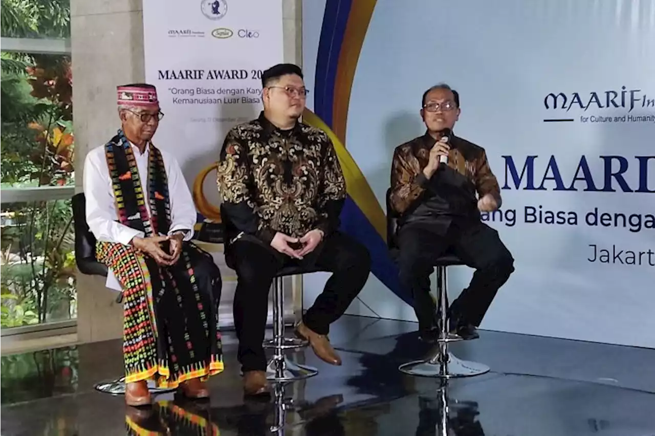 MAARIF Award 2022 diberikan kepada sosok perjuangkan kemanusiaan