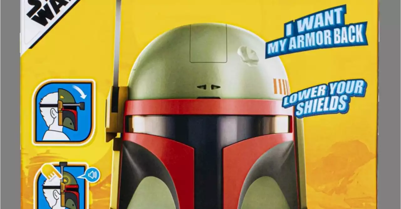 Become Boba Fett with Hasbro’s Newest Kid-Friendly Electronic Mask