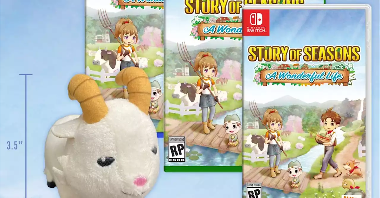 Story Of Seasons: A Wonderful Life Reveals Physical Edition