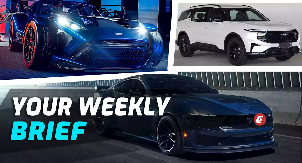 2024 Ford Mustang And Edge Hybrid, Donkervoort F22 And CarScoops Redesign: Your Weekly Brief | Carscoops