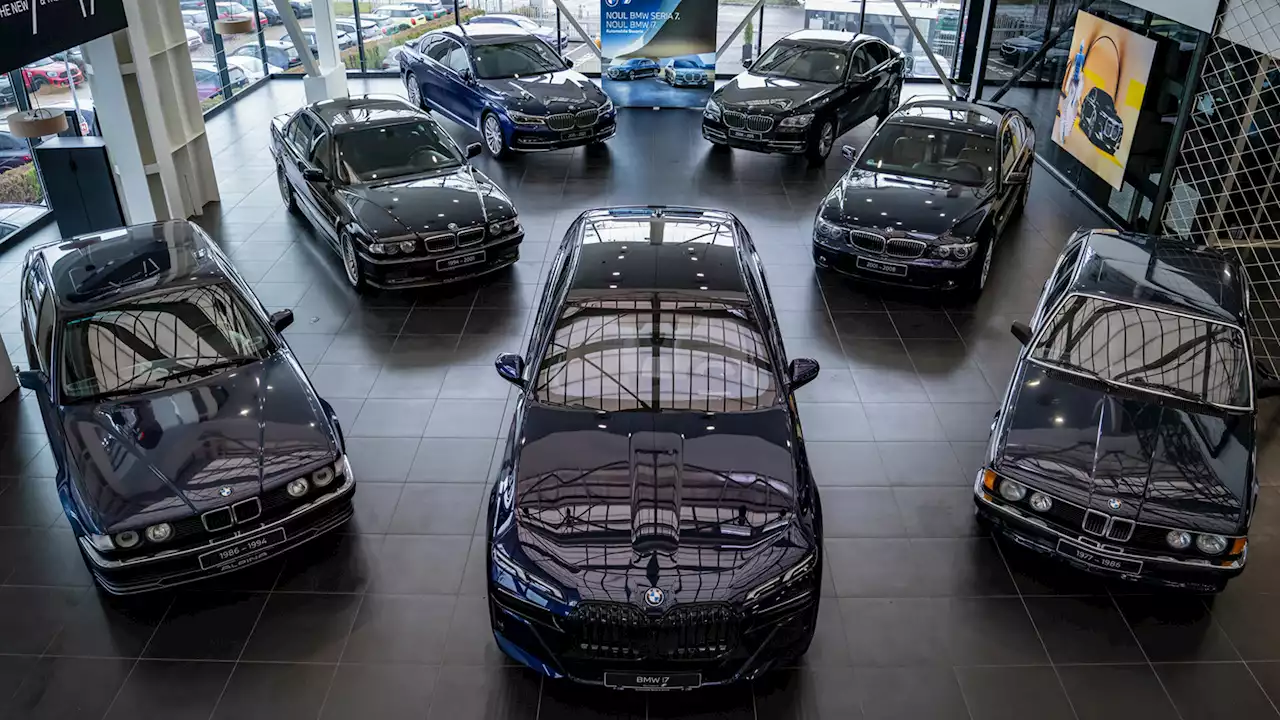 Lucky Number Seven: Dealer Brings Together Seven Generations Of The BMW 7-Series | Carscoops