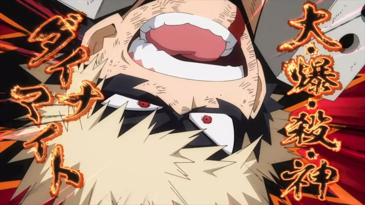 My Hero Academia Reveals Bakugo's Hero Name