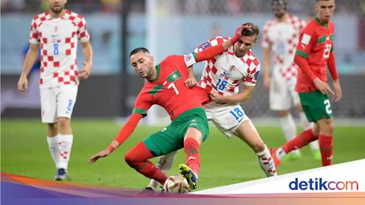 Kroasia Vs Maroko: Vatreni Unggul 2-1 di Babak Pertama