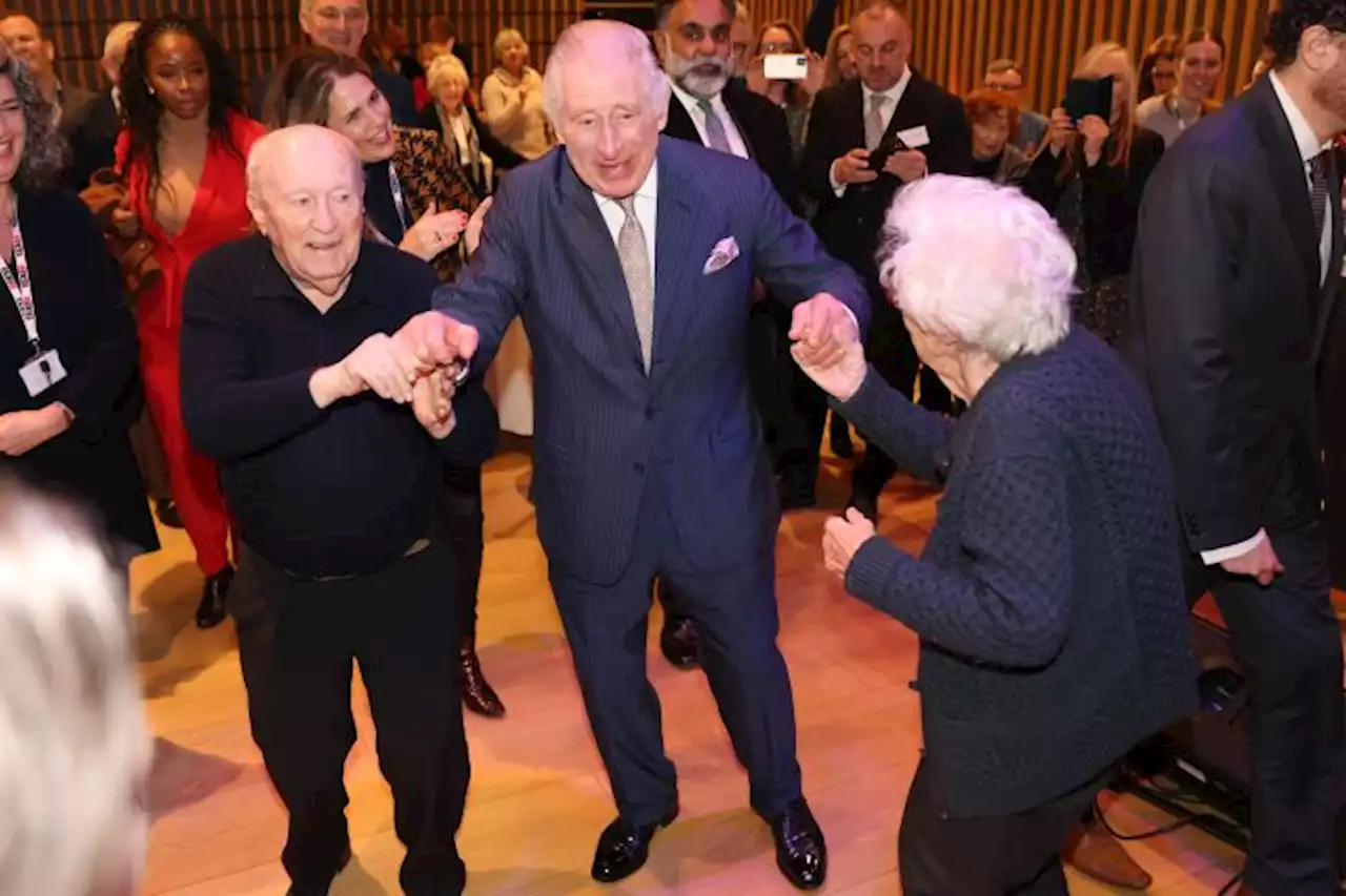 King Charles Dances Away Any Problems He Might Have Amid ‘Harry & Meghan’ Documentary Drama