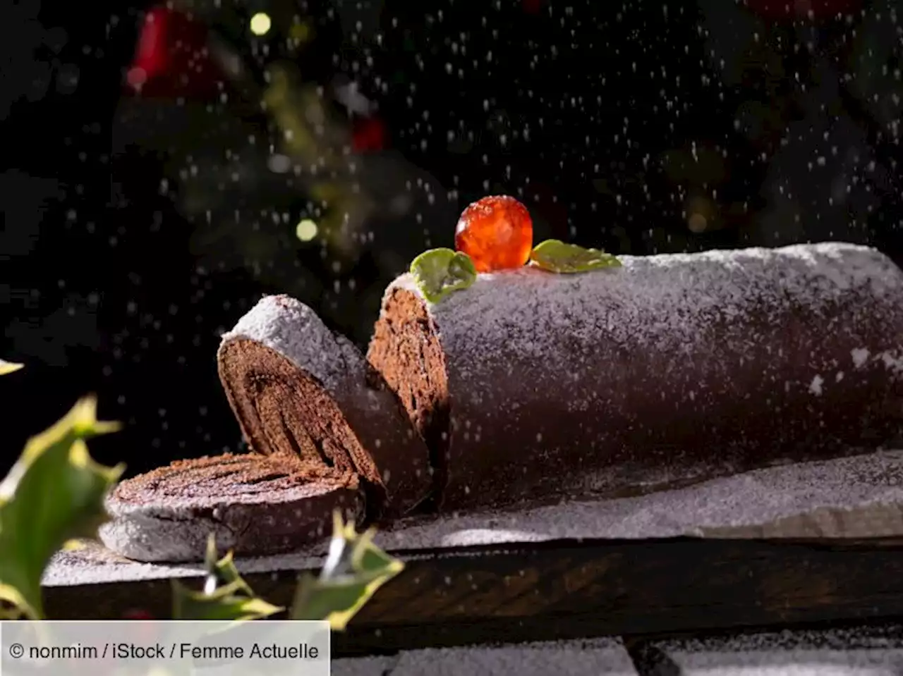 Bûche de Noël express : la recette du chef Philippe Conticini en 30 minutes top chrono