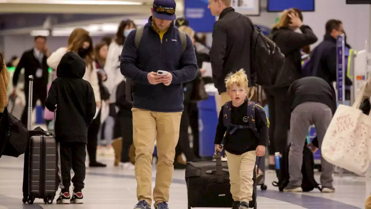 LAX expecting 200,000 daily passengers during winter holiday travel rush period