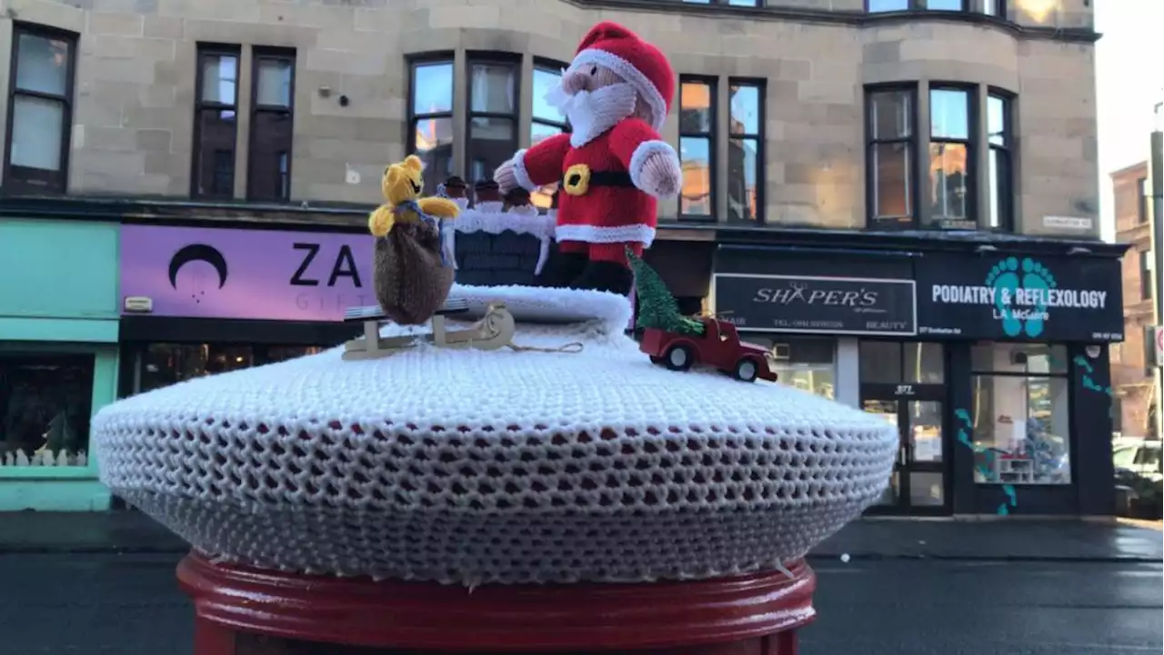 'It lifts my spirits': West End residents respond to festive post box topper