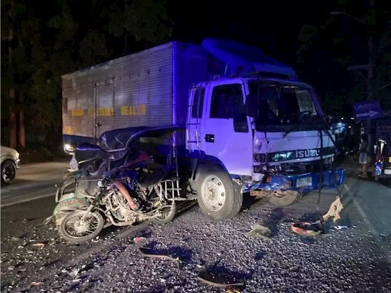 Tricycle driver, patay matapos masalpok ng truck sa Pagbilao, Quezon