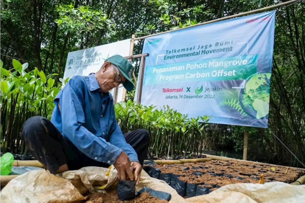 Dorong Digitalisasi, Inisiatif Telkomsel Jaga Bumi Luncurkan Program Carbon Offset