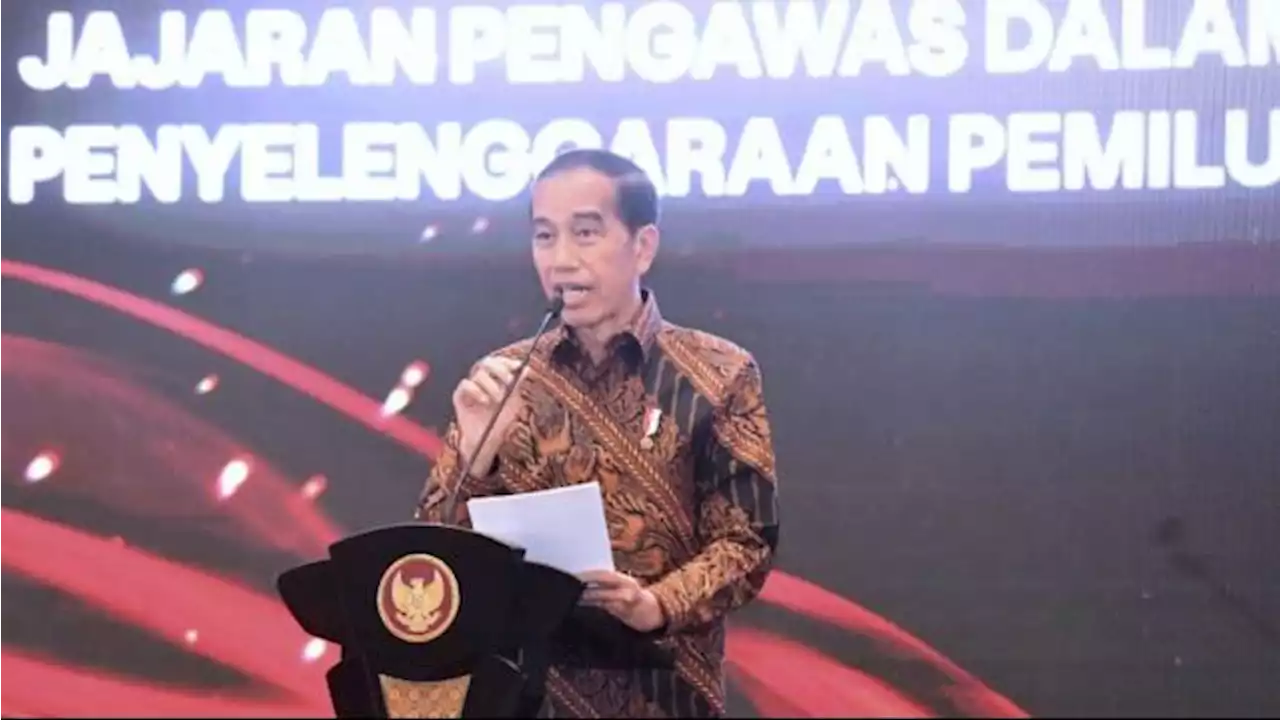 4 Arahan Jokowi Jelang Pemilu 2024, Wanti-Wanti Bawaslu untuk Berhati-hati