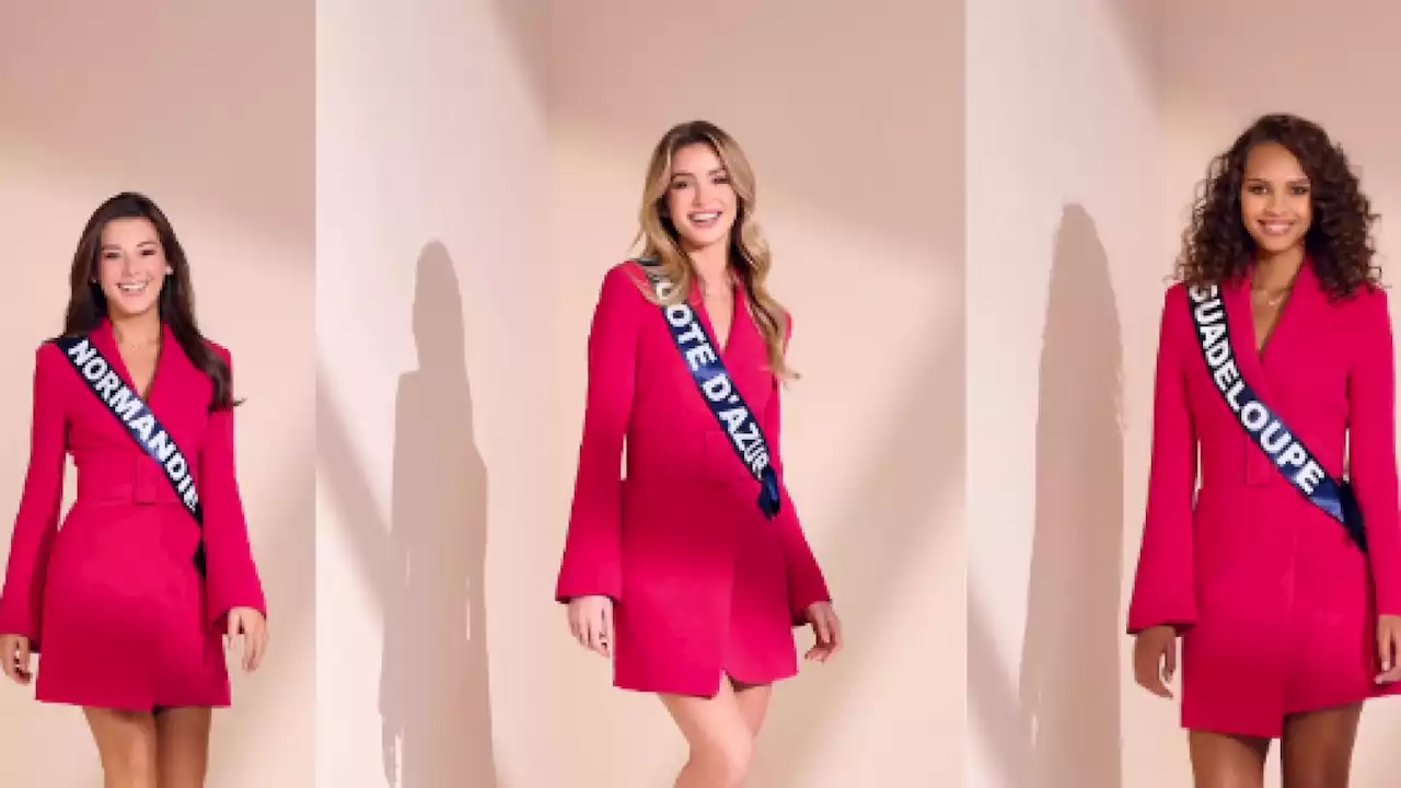 Voici les photos officielles des candidates à Miss France 2023