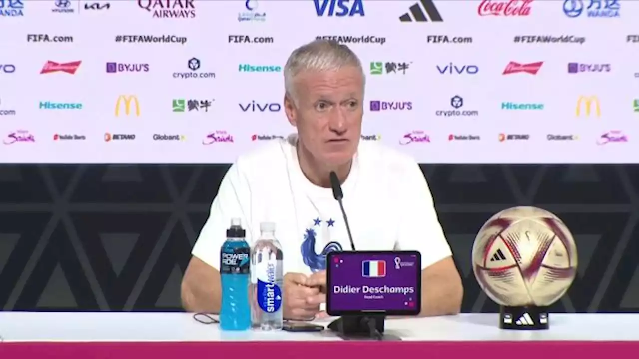 Didier Deschamps avant la finale : « Aucune envie de perturber Mbappé »