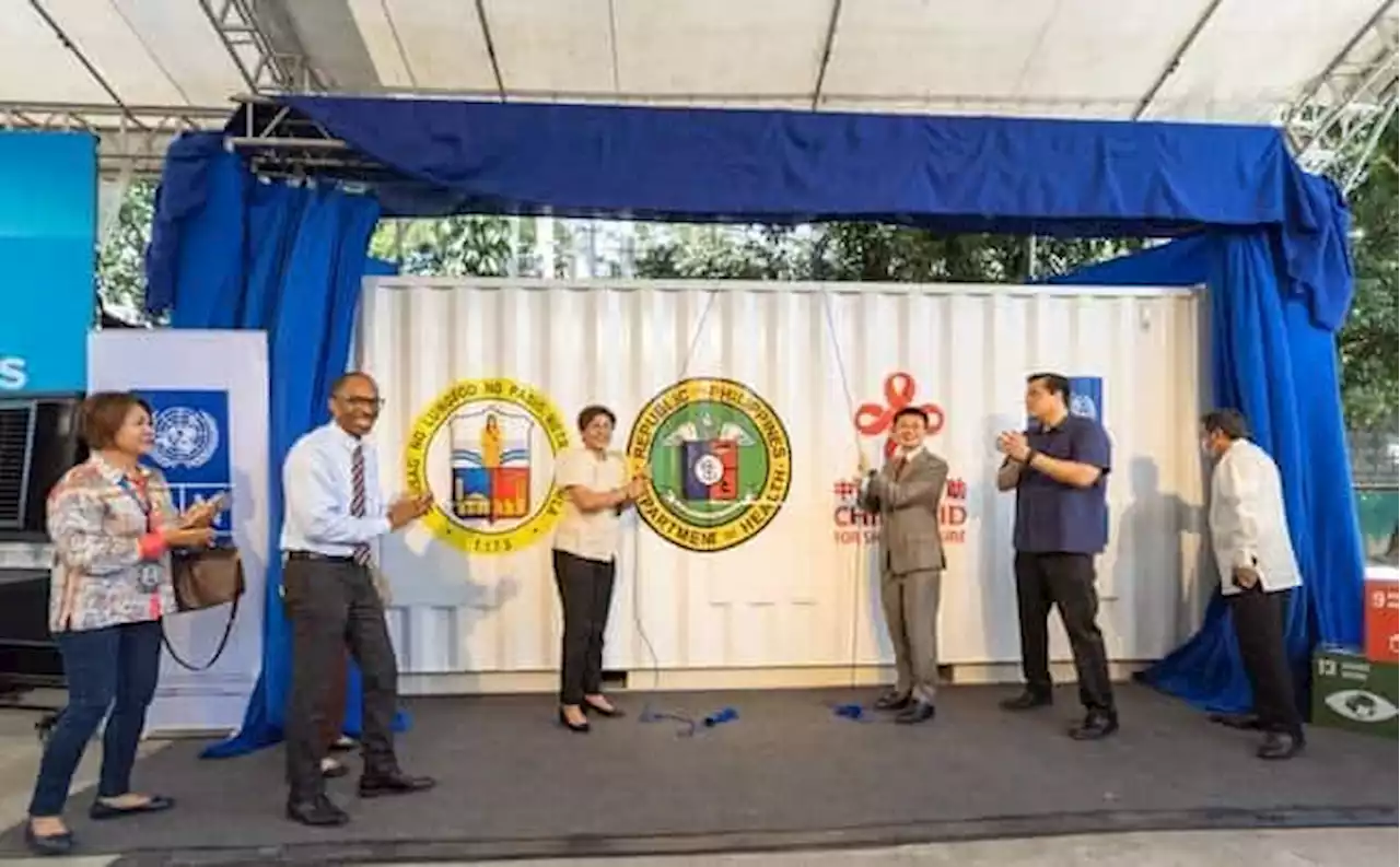 UNDP, DOH, Chinese embassy donate autoclave, equipment to Pasig LGU