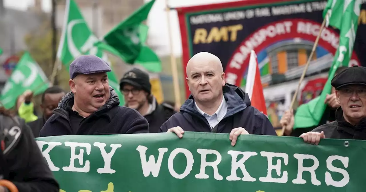 Train disruptions continue as railway workers hold 48-hour weekend strike