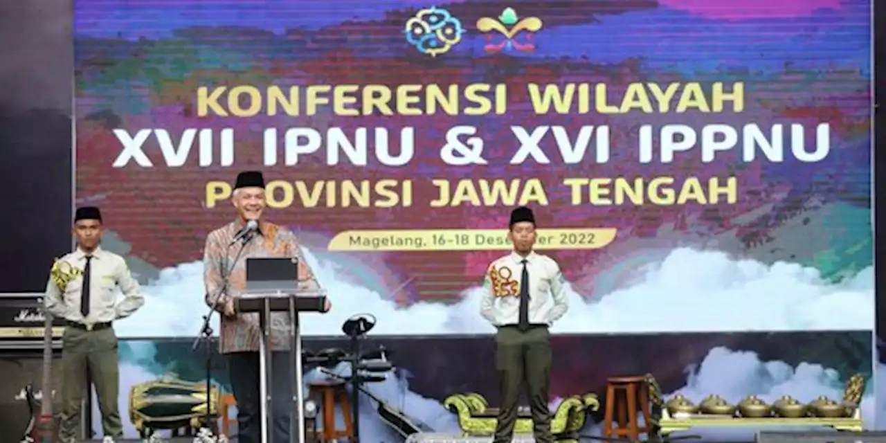 Di Konferwil IPNU-IPPNU, Ganjar Dorong Santri Siapkan Diri jadi Pemimpin Hebat | merdeka.com