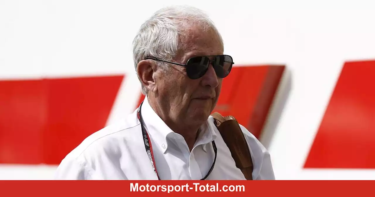 Helmut Marko über seinen Ruf: Meine Ehrlichkeit ist nicht 'grausam'