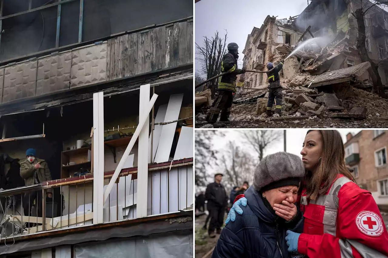 Dead boy pulled from rubble of latest Russian hit on Ukraine