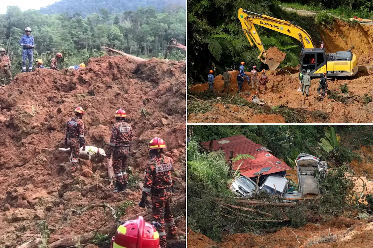 Death toll at Malaysia campsite landslide rises to 23, 10 still missing