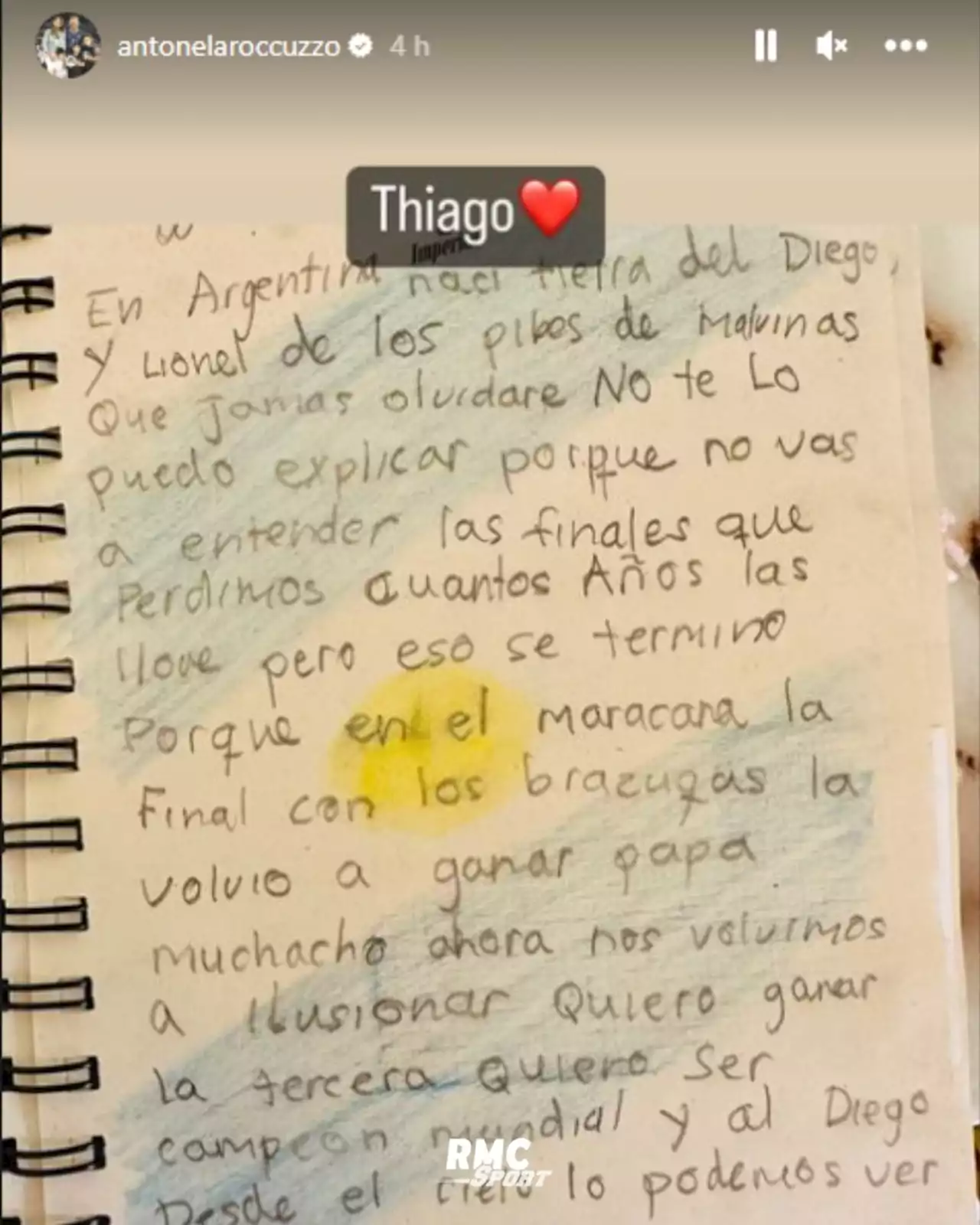 France-Argentine: le geste touchant du fils de Lionel Messi avant la finale