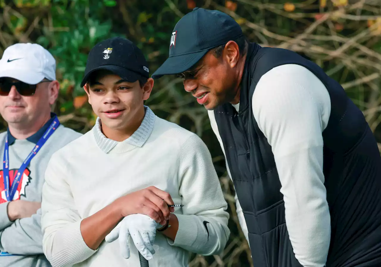 Tiger Woods on His Son, Charlie: ‘It’s Like Talking to a Mirror’