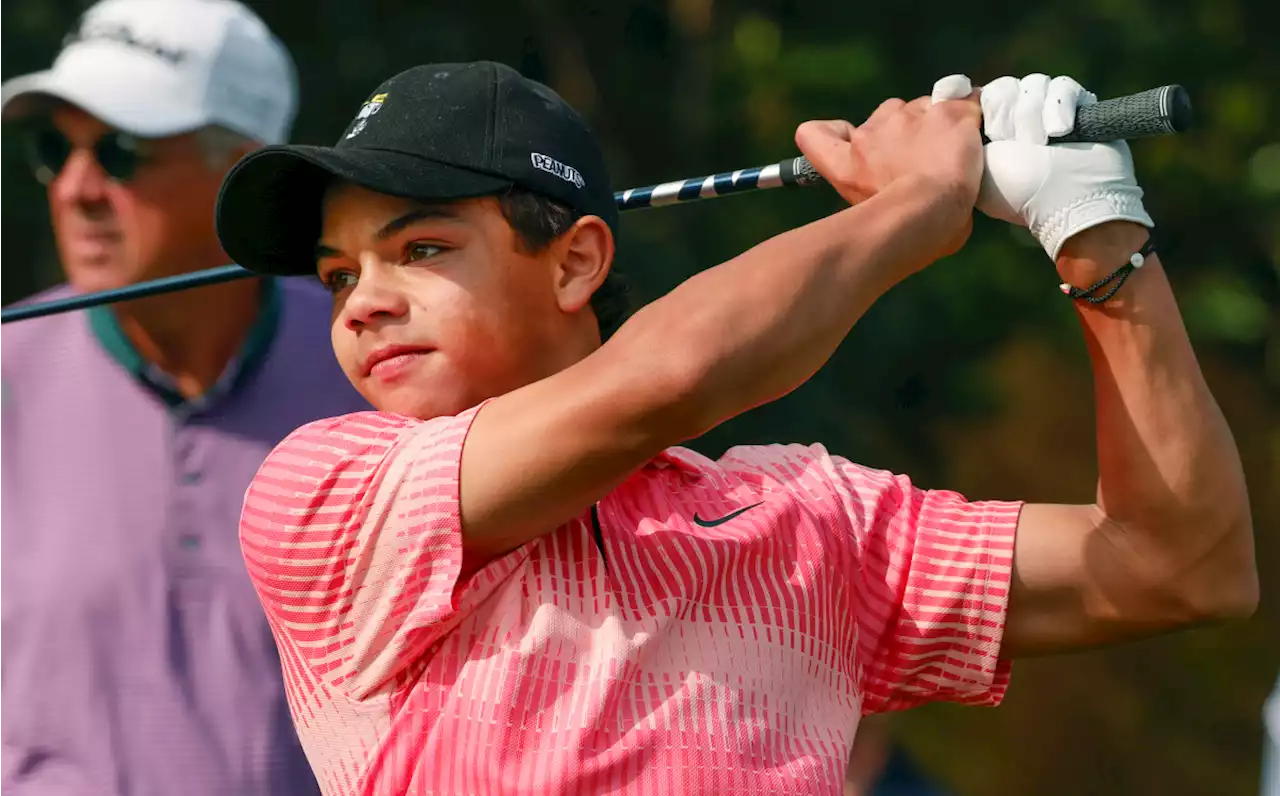 Tiger Woods’s Son, Charlie, Dealing With Ankle Injury