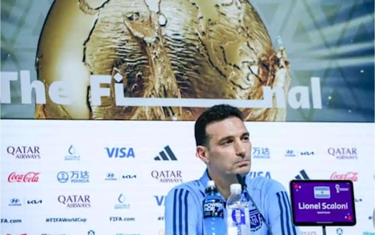 Scaloni: 'La finale non è solo tra Messi e Mbappé'