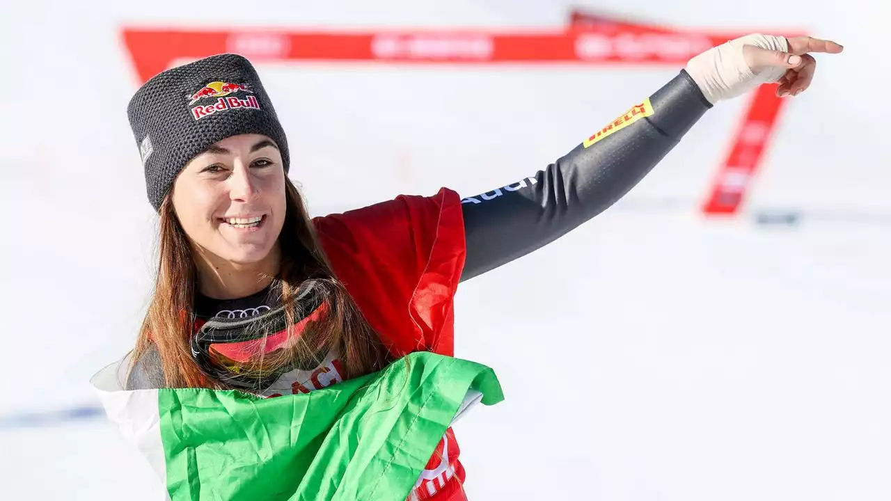 Ski Alpin, Abfahrt Damen: Sofia Goggia - filmreif und nicht zu stoppen