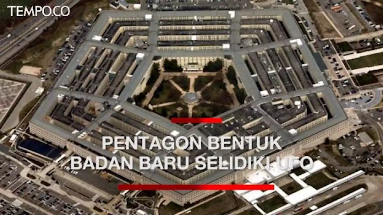 Investigasi UFO Pentagon: Belum Ada Bukti Aktivitas Alien