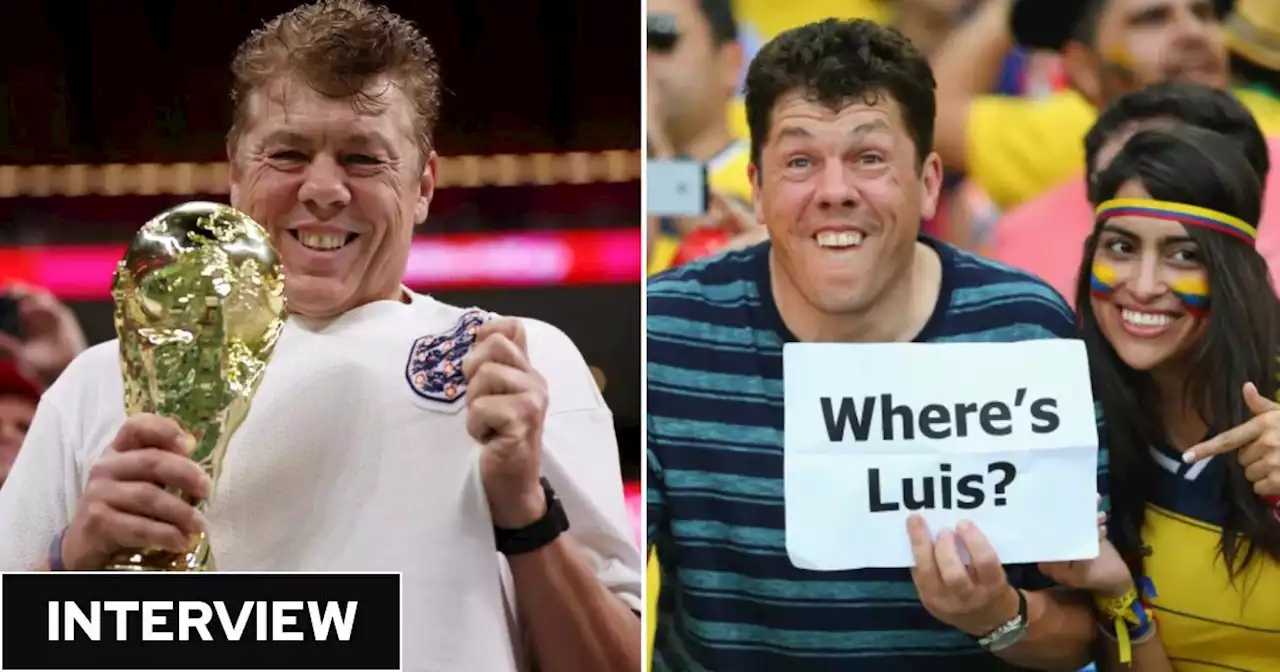 'You make friends from around the world': Meet viral England fan who's been to eight World Cups