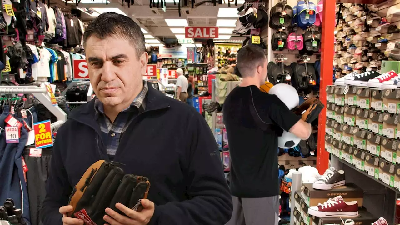 Everyone In Sporting Goods Store Looking For Something To Get On Stepson’s Good Side