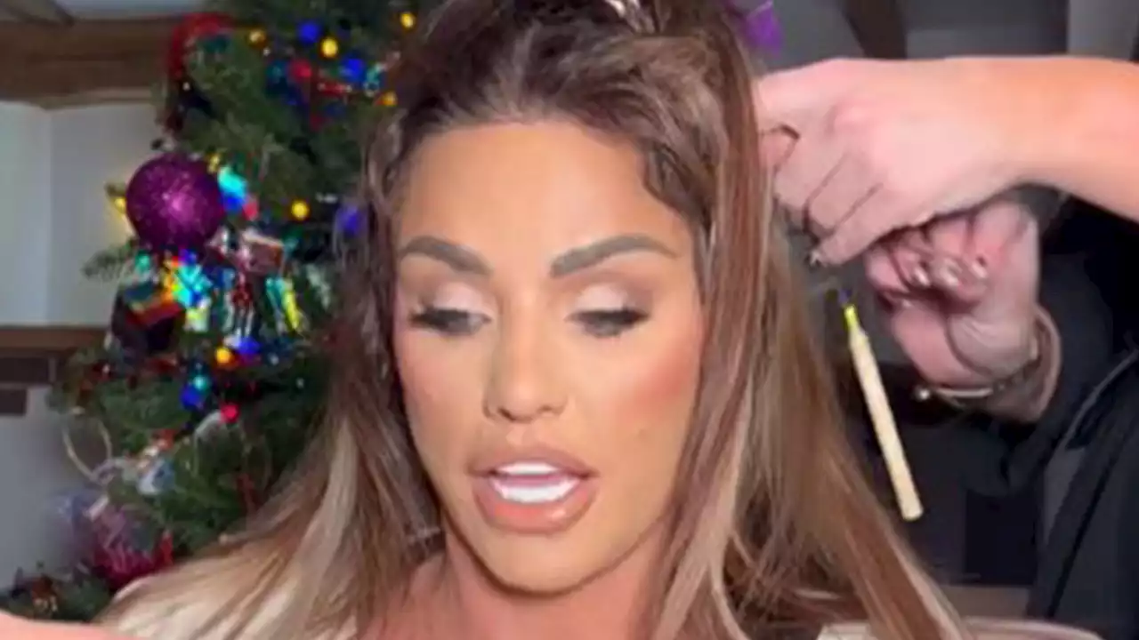 Katie Price shows off dramatic hair transformation - her 19th set this year