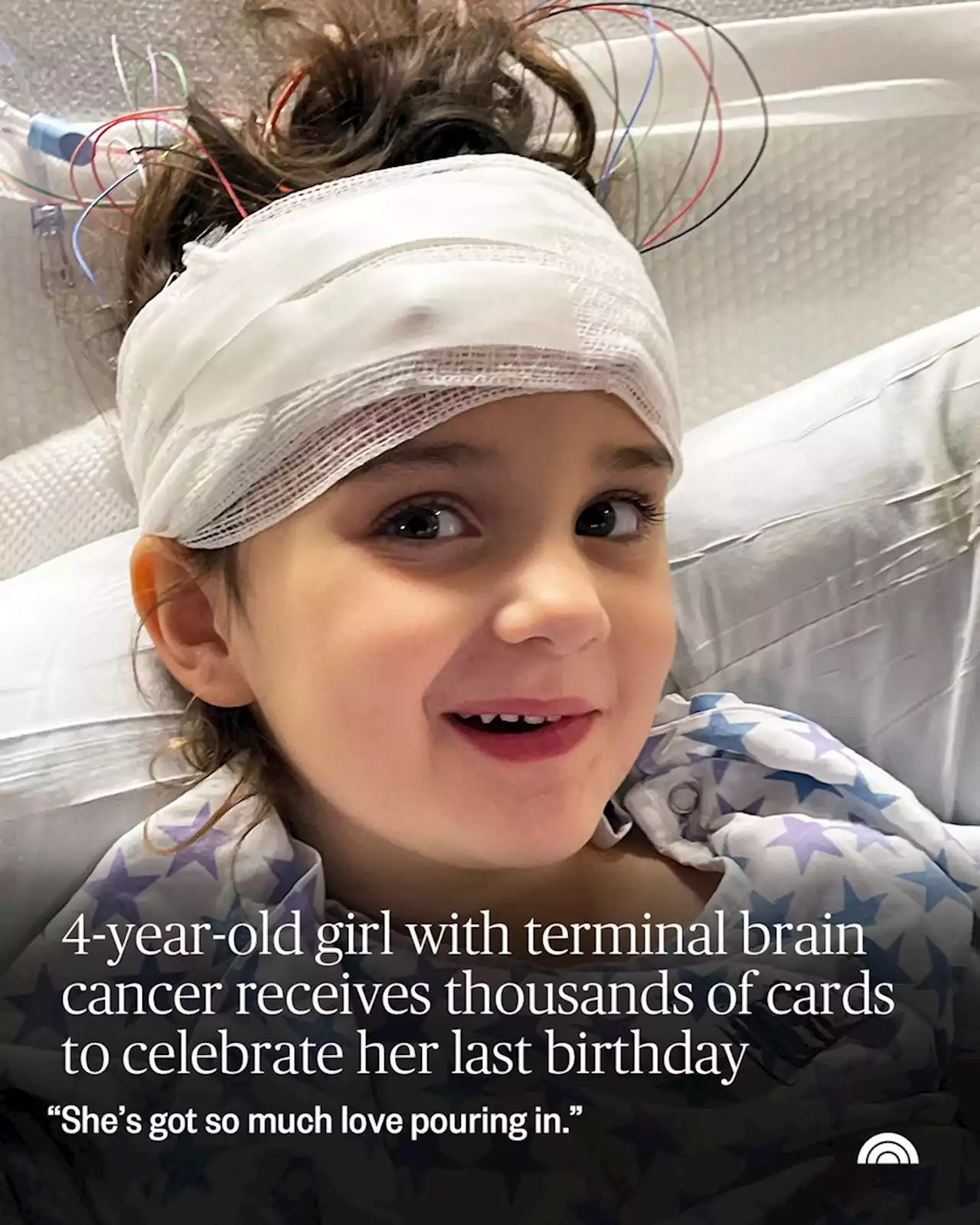 A 4-year-old is dying of cancer. Her family is asking for help to celebrate her last birthday