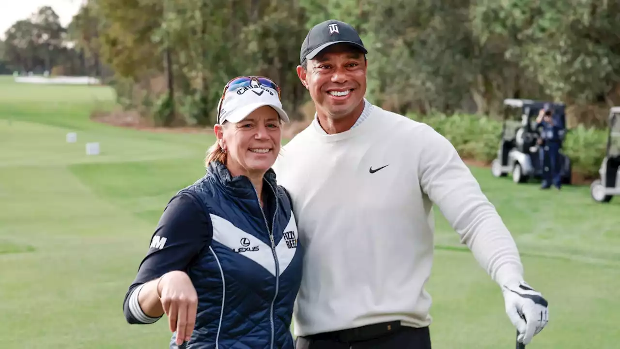 Annika Sorenstam partners with her golf-addicted son Will at the PNC Championship