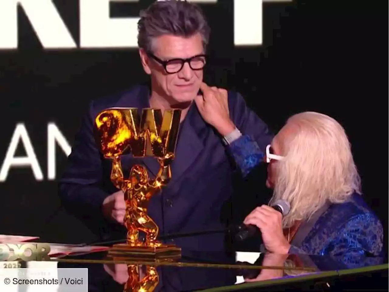 Malaise aux W9 d'or : Michel Polnareff tacle Marc Lavoine sur son bisou à Léa dans la Star Academy (ZAP TV) - Voici