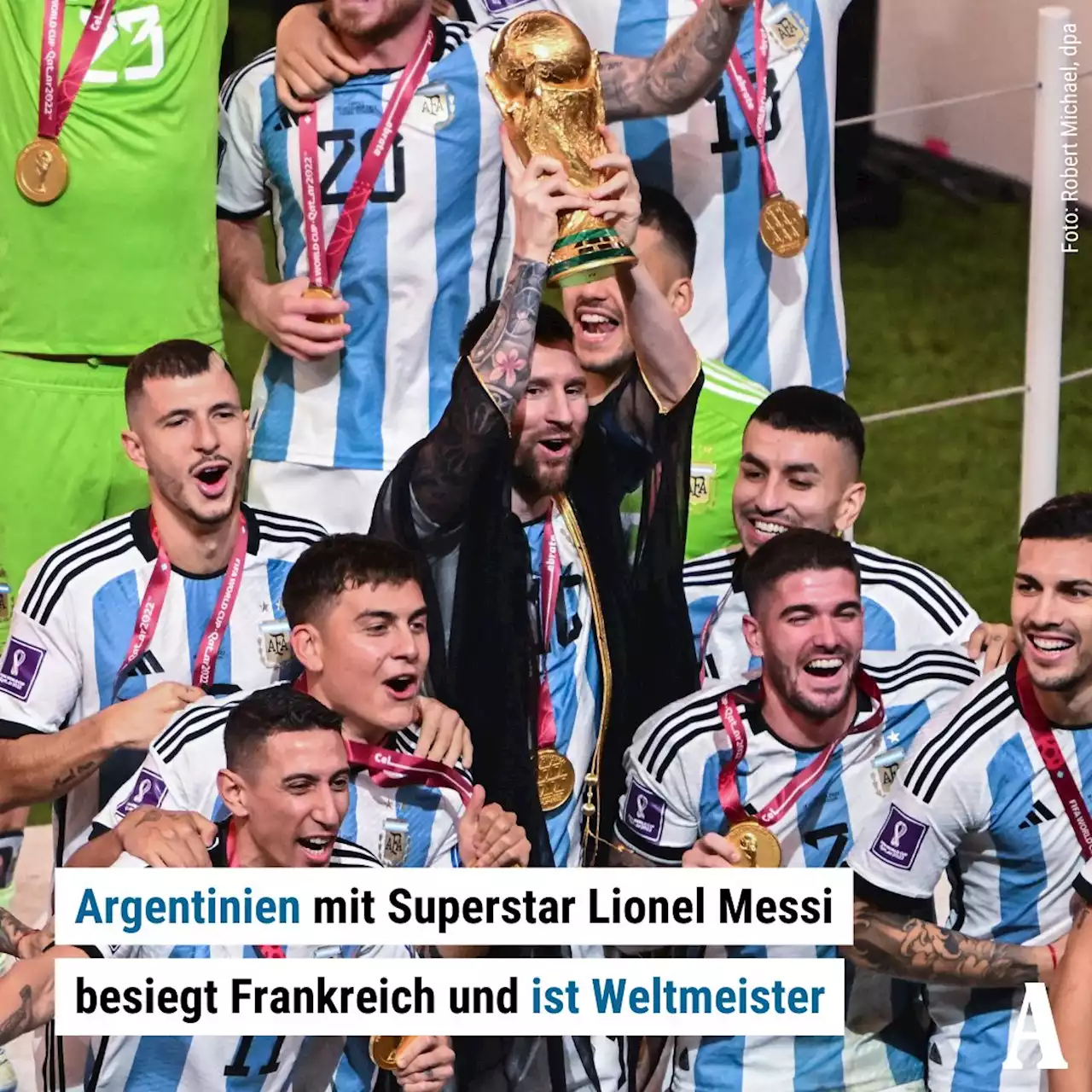 Messi krönt sich und Argentinien in einem denkwürdigen Finale zum Weltmeister