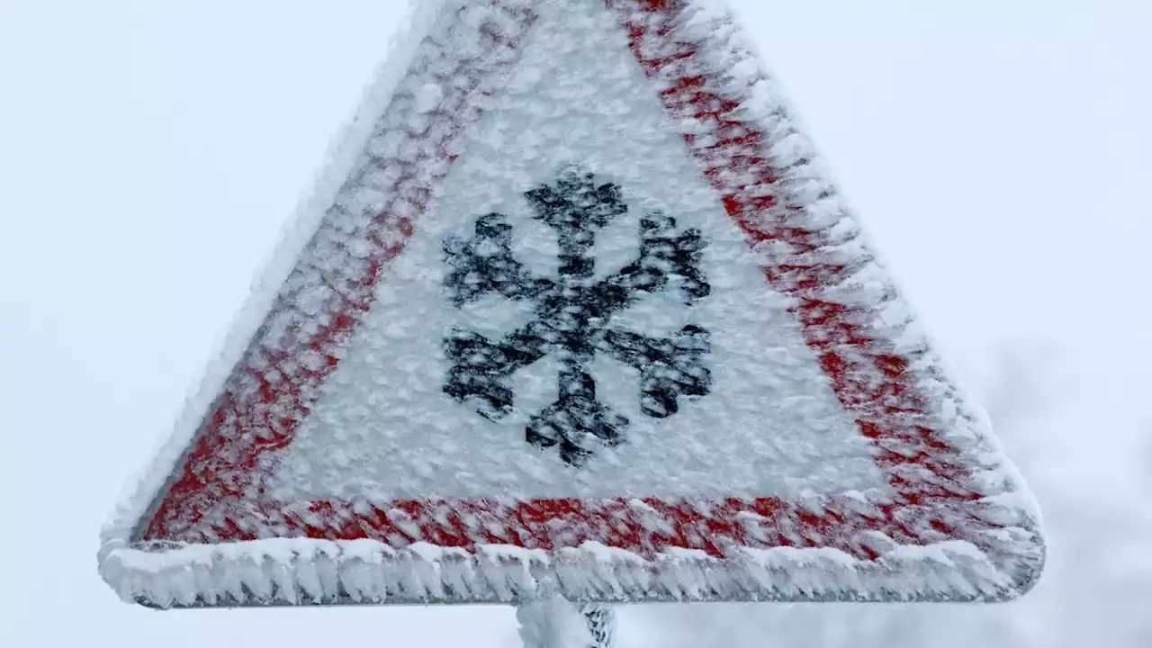 Warnung vor Frost und Glätte: Neue Woche startet mit Eisregen