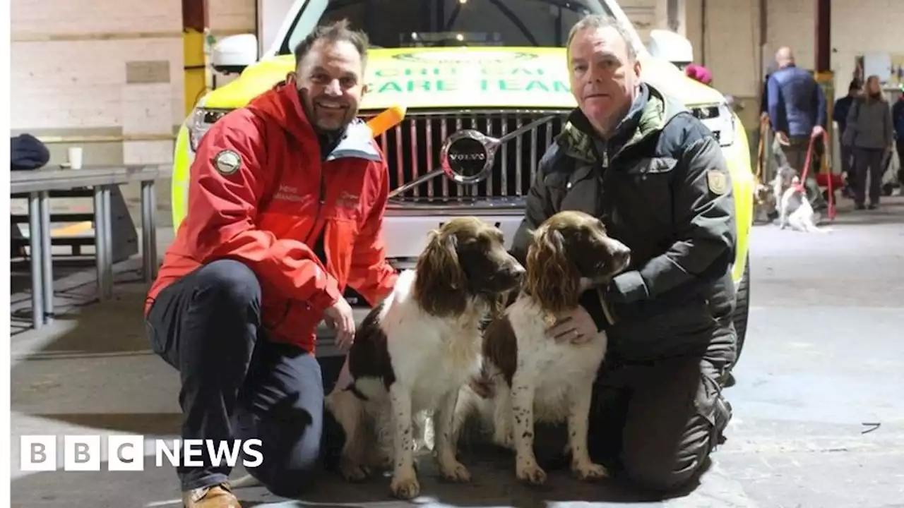 'Max the miracle dog' helps fund Great North Air Ambulance vehicle