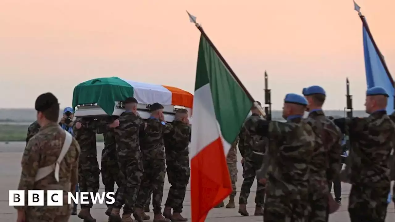 Seán Rooney: Body of soldier killed in Lebanon flown home