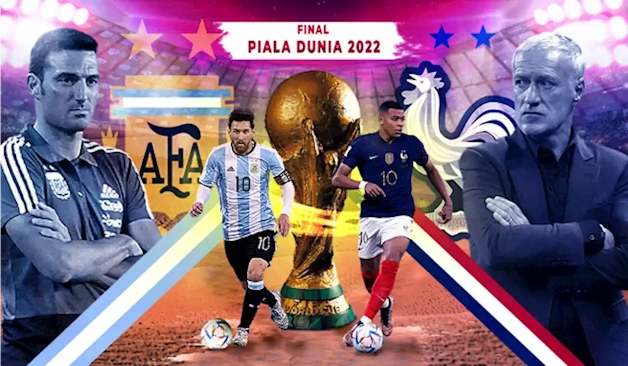 Preview Final Piala Dunia 2022: Bukan Sekadar Messi vs Mbappe