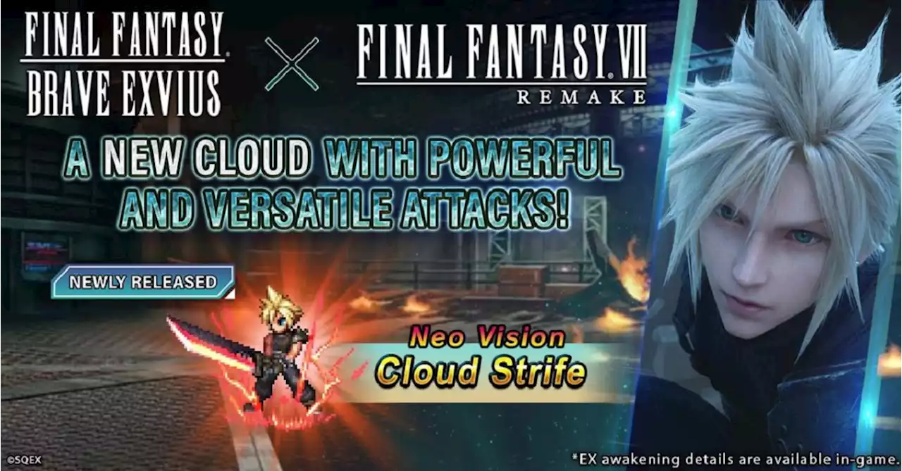 Final Fantasy VII Remake Content Hits Final Fantasy Brave Exvius