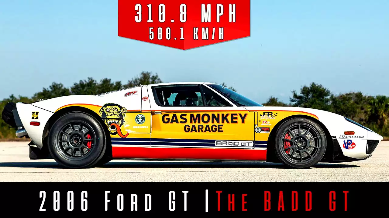 You Won't Believe How Easily This Ford GT Hits 310 MPH Or 500 km/h | Carscoops