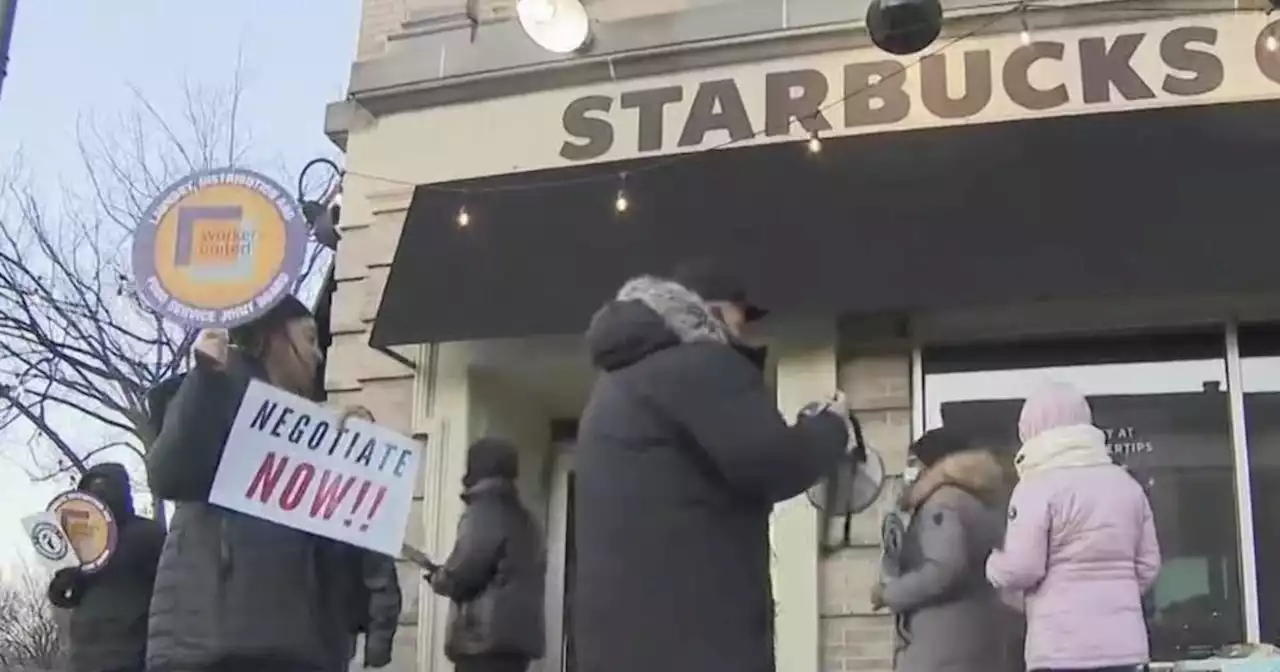 Starbucks workers strike in Summit and Montclair, New Jersey