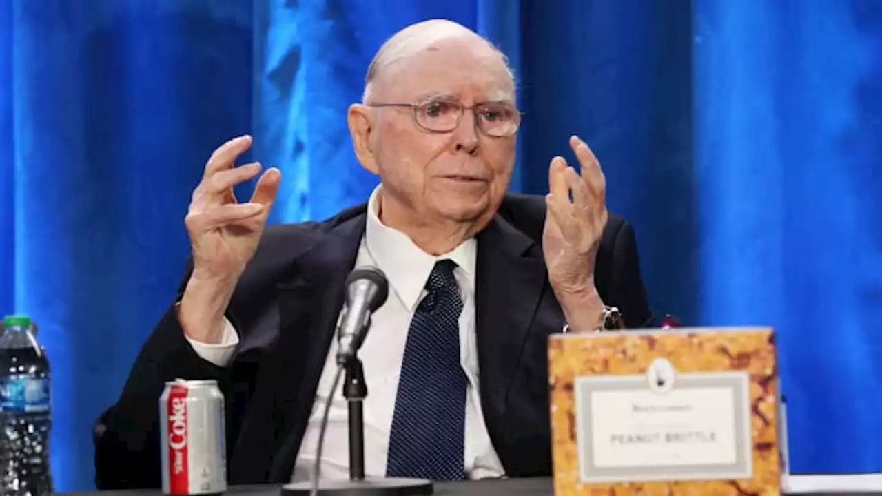 Billionaire investor Charlie Munger: ‘The world is not driven by greed, it’s driven by envy’