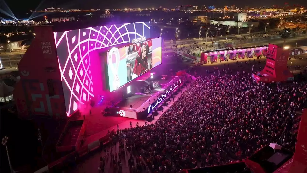 Fan Festival da Fifa em Doha reúne 2 milhões de torcedores durante Copa do Catar