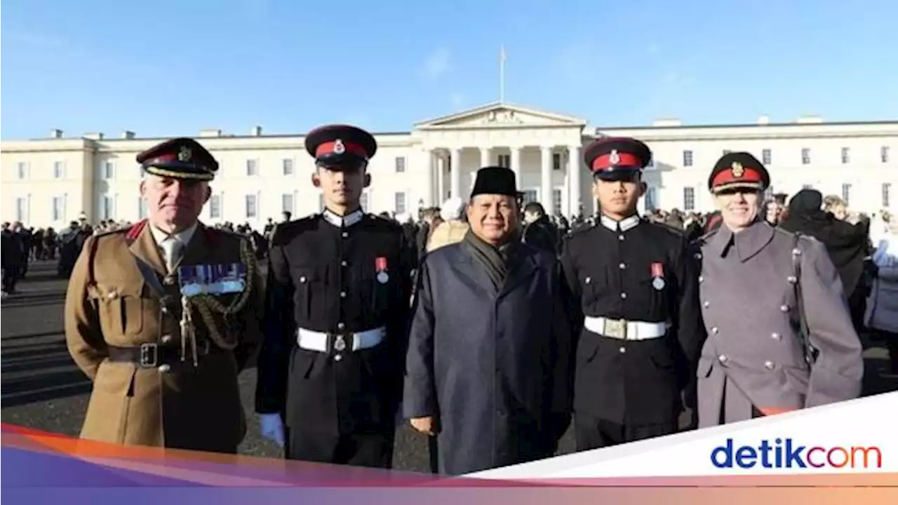 2 Taruna Lulus Akmil Bergengsi di Inggris, Prabowo: Terus Berkarya untuk RI