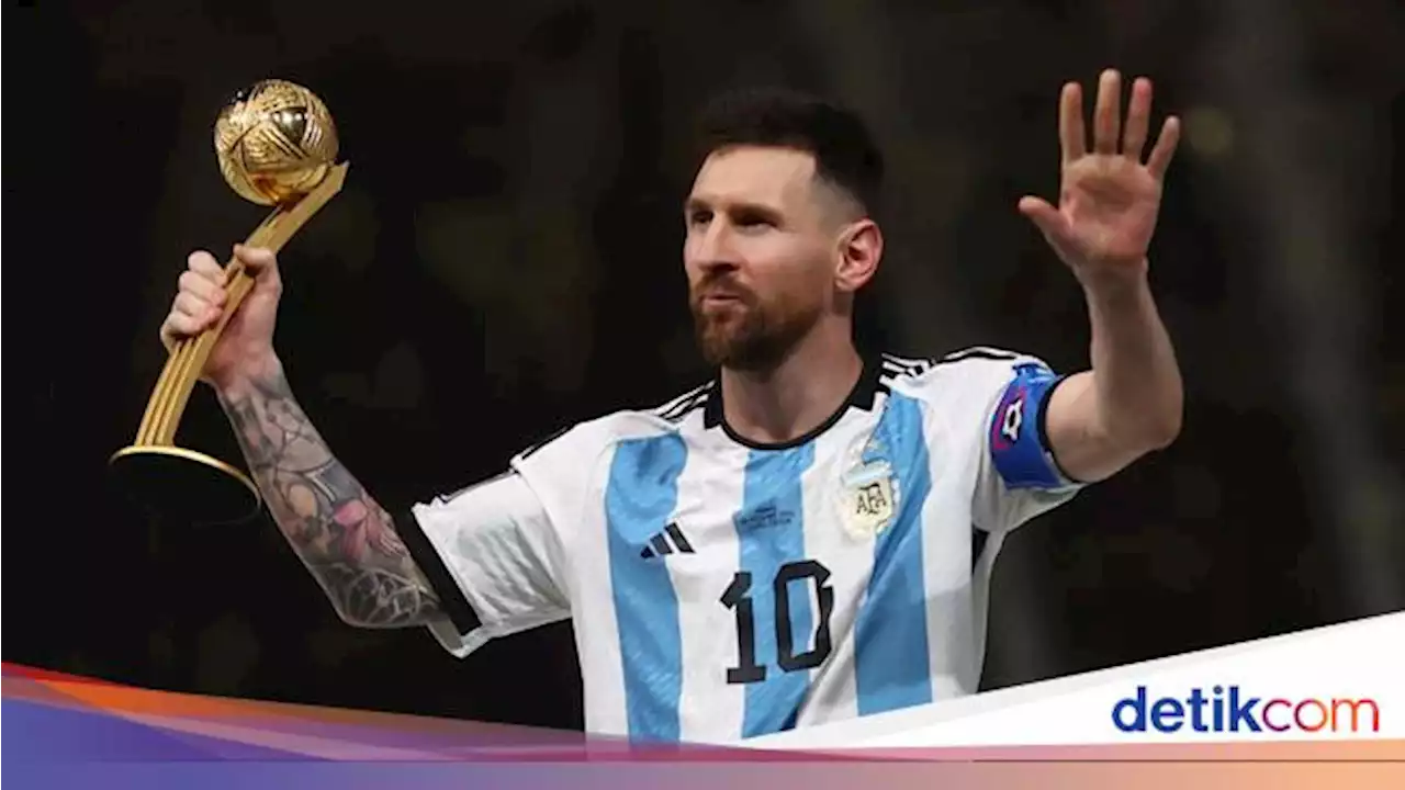 Lionel Messi Jadi Pemain Terbaik Piala Dunia 2022