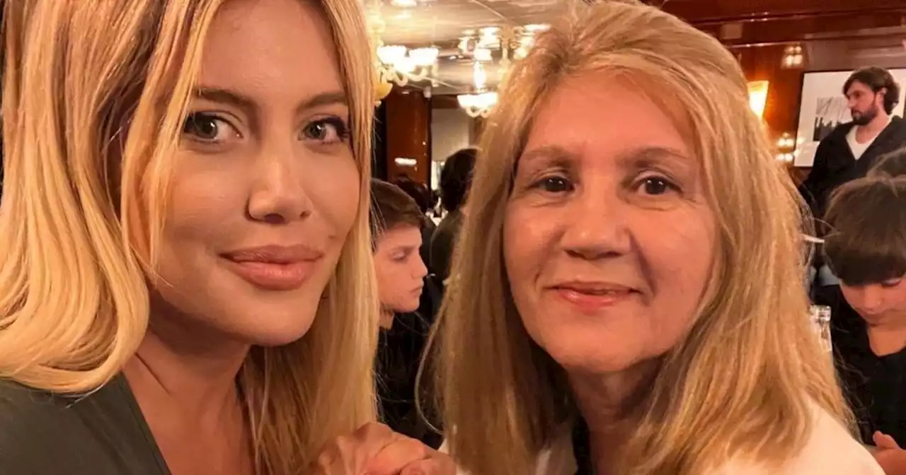 El posteo de Wanda Nara con la mamá de Messi